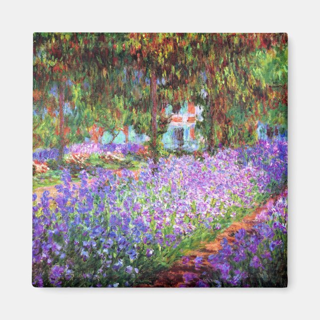 Imã O Jardim do Artista em Giverny, Claude Monet (Frente)