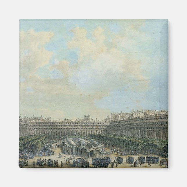 Imã O Jardim do Palais Real, 1791 (Frente)