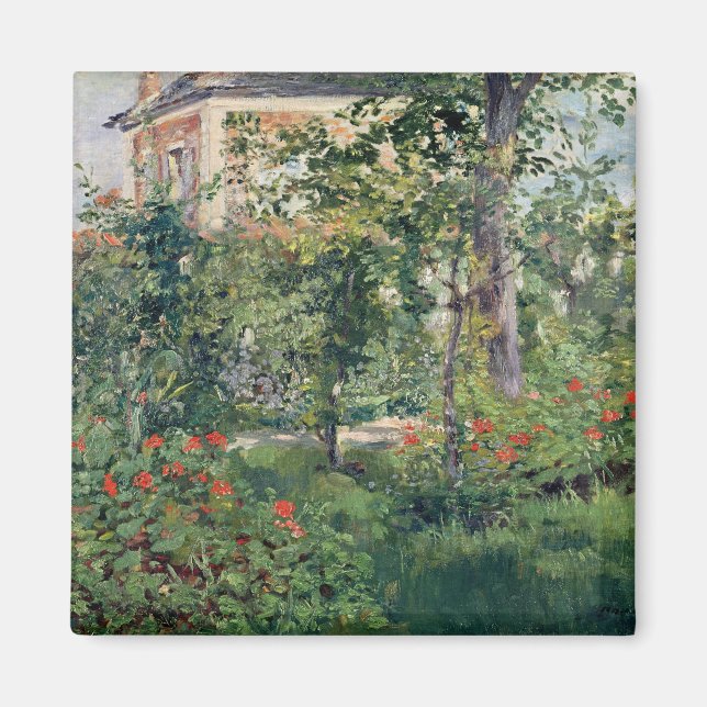 Imã O Jardim em Bellevue, 1880 (Frente)