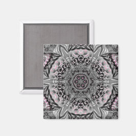Imã O Jardim Fractal Prateado