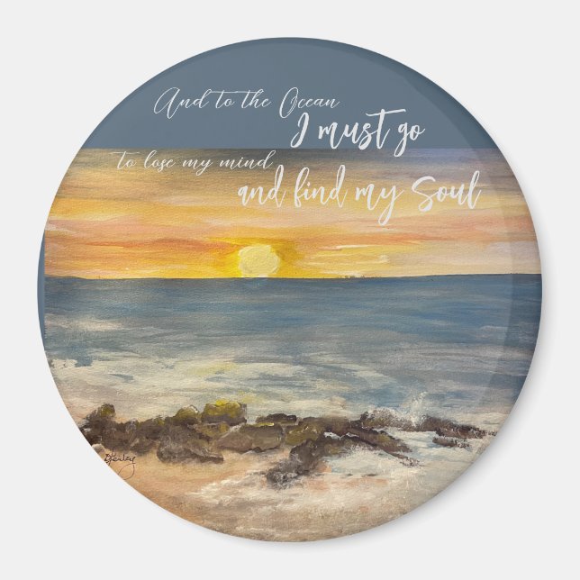 Imã O Jetty Magnet (Frente)