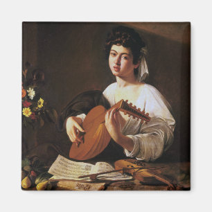 Imã O jogador do alaúde, Caravaggio
