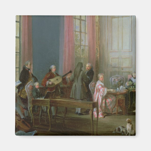 Imã O Jovem Mozart no clavichord (Frente)