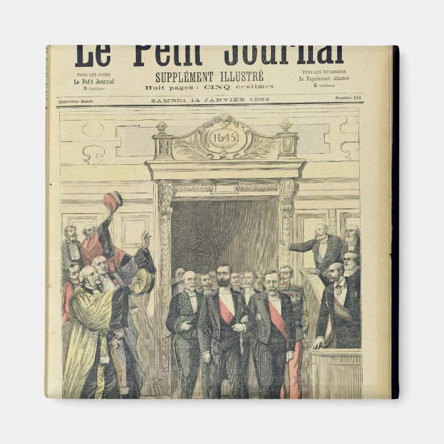 Imã O Jubileu de Louis Pasteur na Sorbonne (Frente)