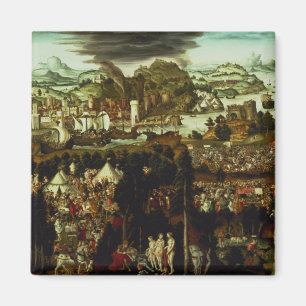 Imã O julgamento de Paris e da guerra Trojan, 1540