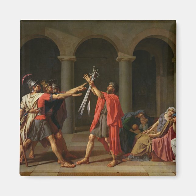Imã O Juramento de Horatii, 1784 (Frente)