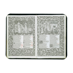 Ímã O "Kelmscott Chaucer", publicado 1896 pelo Kel
