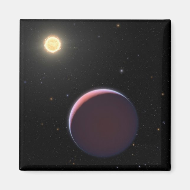 Imã O Kepler Estrela 51 E Três Planetas Gigantes. (Frente)