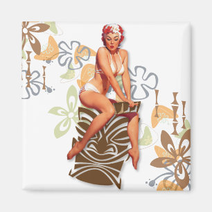 Imã O kitsch Bitsch: A deusa de Tiki