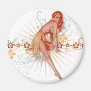Imã O kitsch Bitsch: Luau bonito!