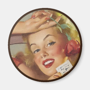 Imã O kitsch BItsch: Retratos Pin-Acima