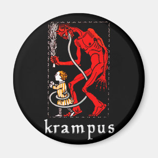 Imã O Krampus tem uma língua longa