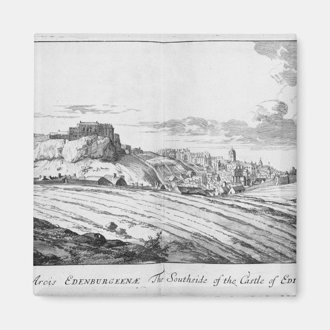 Imã O Lado Sul do Castelo de Edimburgo (Frente)