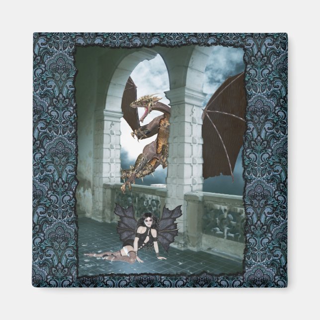 Imã O Lair do Dragão (Frente)