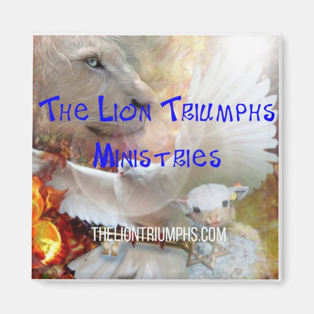 Imã O Leão Triumphs Magnets (Frente)