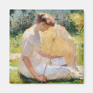 Imã O leitor de Frank Weston Benson