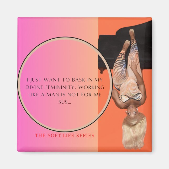 Imã O lembrete divino da feminilidade (Frente)