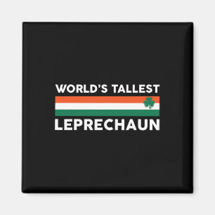 Imã O Leprechaun Mais Alto do Mundo - Shamrock Irlandê