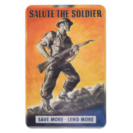 Ímã O Libertador. Retirada do poster de guerra britâni