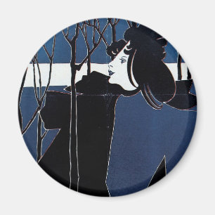 Imã O Livro de Papéis ~ Blue Lady