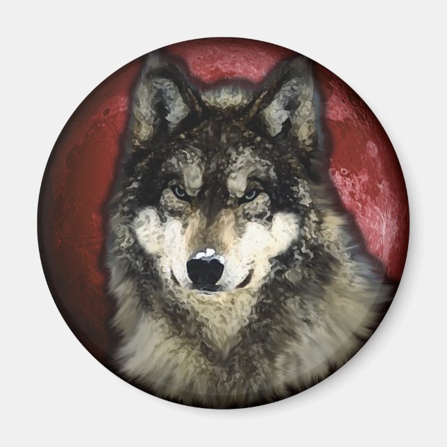 Imã O Lobo Calmo (Frente)