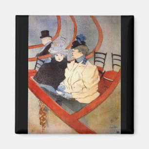 Imã O loge 2 por Toulouse-Lautrec
