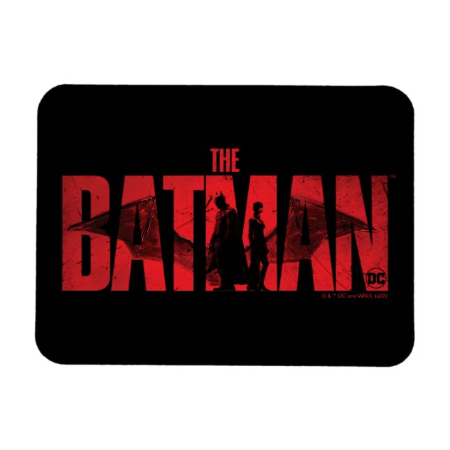 Ímã O logotipo Batman & Catman (Horizontal)