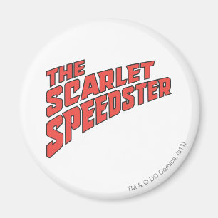 Imã O logotipo do Scarlet Speedster