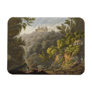 Ímã O lombo de Shanklin, 'da ilha do Wight ilustra