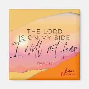 Imã O LORD está do meu lado, não temerei