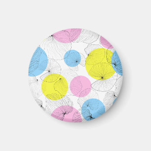 Imã O Lotus Deixa Manchas Coloridas Padrão