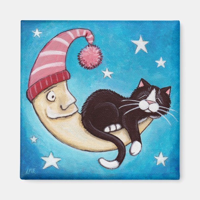 Imã O lugar mais seguro para um magnata de gato (Frente)