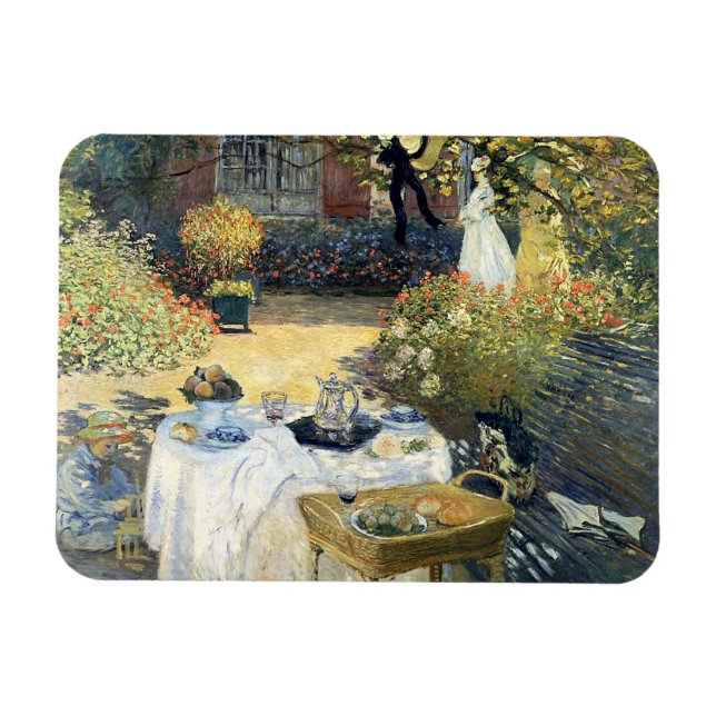Ímã O Luncheon Claude Monet (Horizontal)