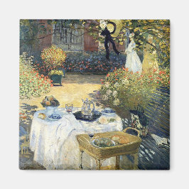 Imã O Luncheon Claude Monet