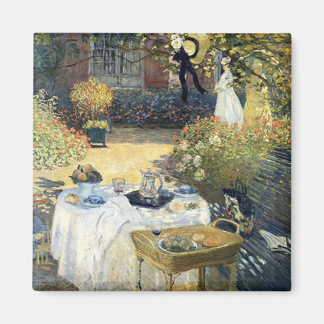 Imã O Luncheon Claude Monet (Frente)