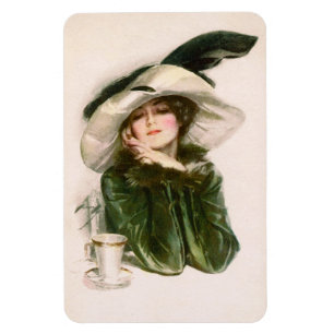 Ímã O Magnet "Contentment" de Harrison Fisher