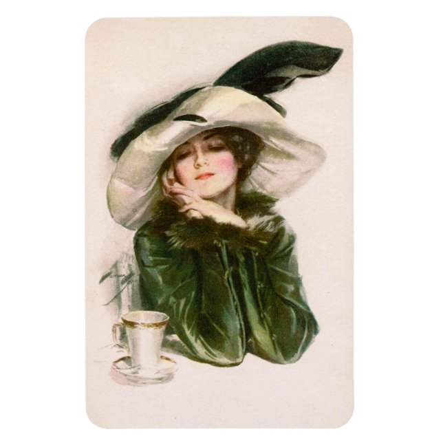 Ímã O Magnet "Contentment" de Harrison Fisher (Vertical)