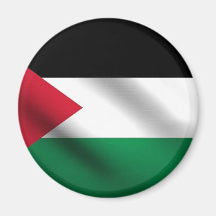 Imã O Magnet da Bandeira Palestiniana