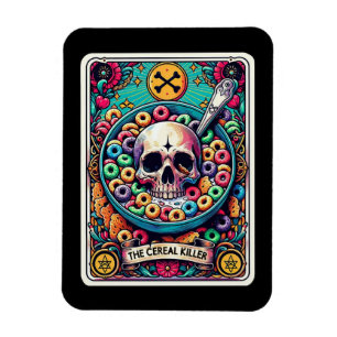 Ímã O Magnet da Placa Tarot da Killer Cereal