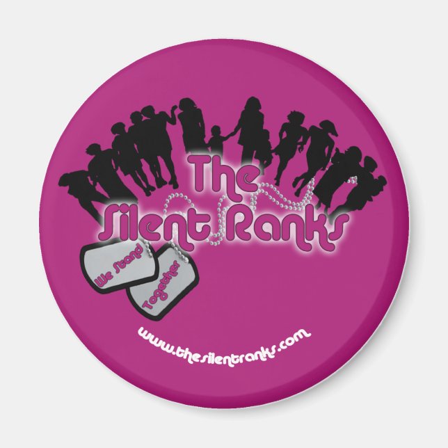 Imã O Magnet das fileiras silenciosas (Frente)