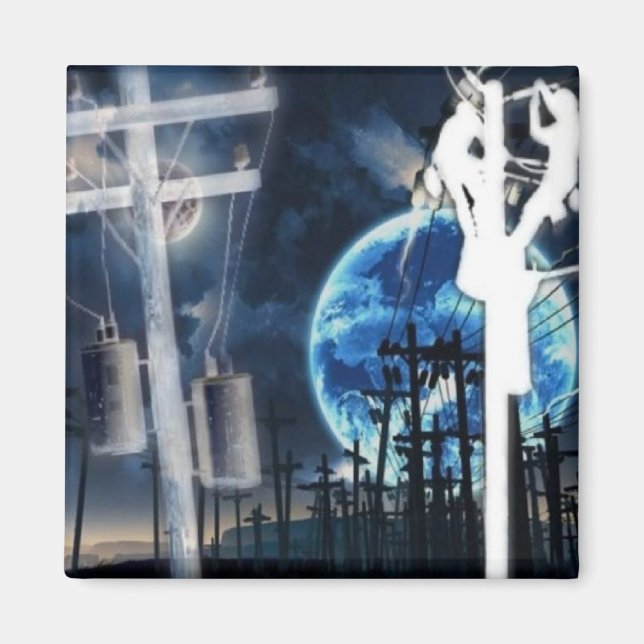 Imã O Magnet de Lineman (Frente)