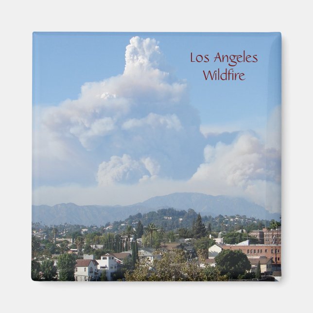 Imã O Magnet de Los Angeles Wildfire! Dia. (Frente)