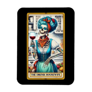 Ímã O Magnet Do Cartão Tarot Da Bebado