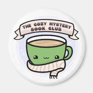 Imã O Magnet do Clube do Livro Misterioso Cozy