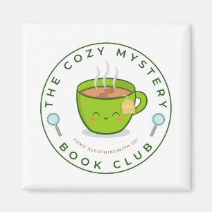 Imã O Magnet do Clube do Livro Misterioso Cozy