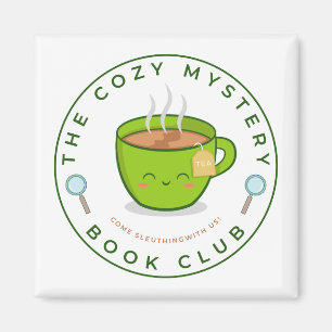 Imã O Magnet do Clube do Livro Misterioso Cozy