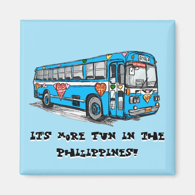 Imã O Magnet do LoveBus (Frente)