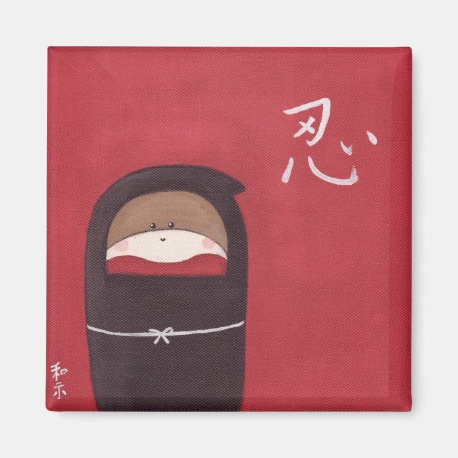 Imã O Magnet Do Macaco Sock Ninja (Frente)