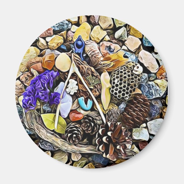 Imã O Magnet dos Coletores (Frente)