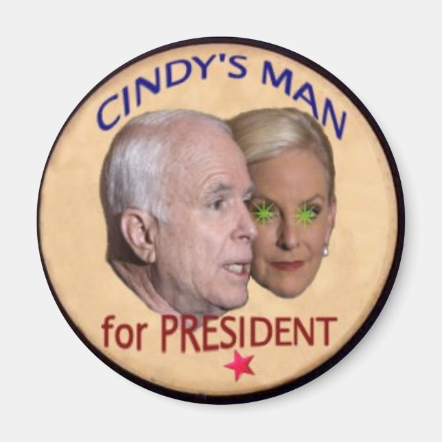 Imã O Magnet Homem de Cindy (Frente)